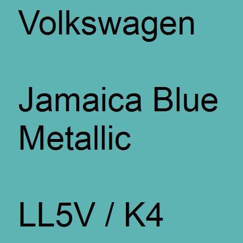 Volkswagen, Jamaica Blue Metallic, LL5V / K4.